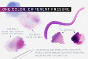 Procreate 5 Watercolor Brush Bundle, a Brush Add-On by RadekBroz (Thumbnail 4 of 9)