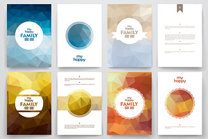 Brochure On FAMILY Theme. Poli Style