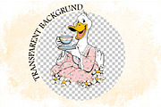 Mama Goose Mother’s Day Clipart Bund, an Illustration by SVGArt (Thumbnail 8 of 9)