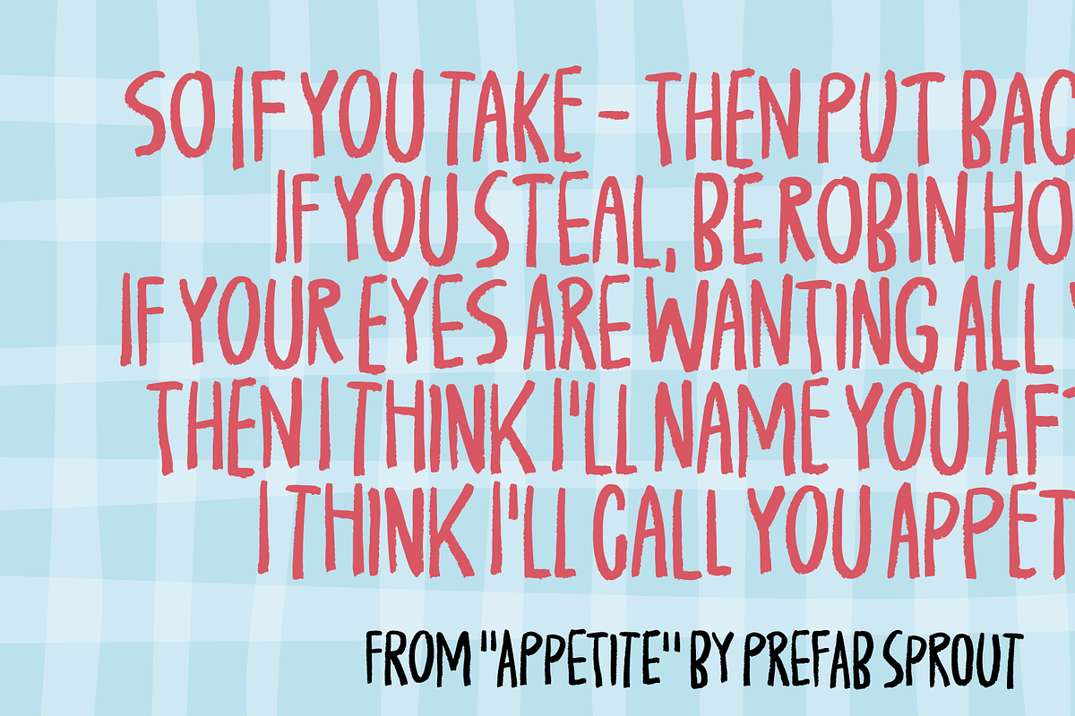 Brainflux, a Handwritten Font by pizzadudedotdk (Photo 7 of 8)