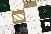 Modern Christmas Instagram Pack, a Social Media Template by January Made Design (Thumbnail 2 of 9)