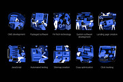 50 Development UI illustrations, a Templates & Theme by Visual Generation (Thumbnail 10 of 12)