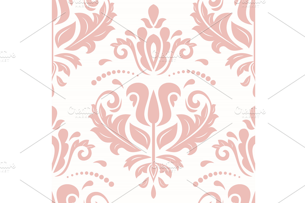 Orient Damask Seamless Vector, a Pattern Graphic by FineArtStudio (Photo 1 of 3)