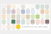 Lines & Stripes Vintage Patterns, a Background Graphic by Kristina Chistiakova (Thumbnail 8 of 8)