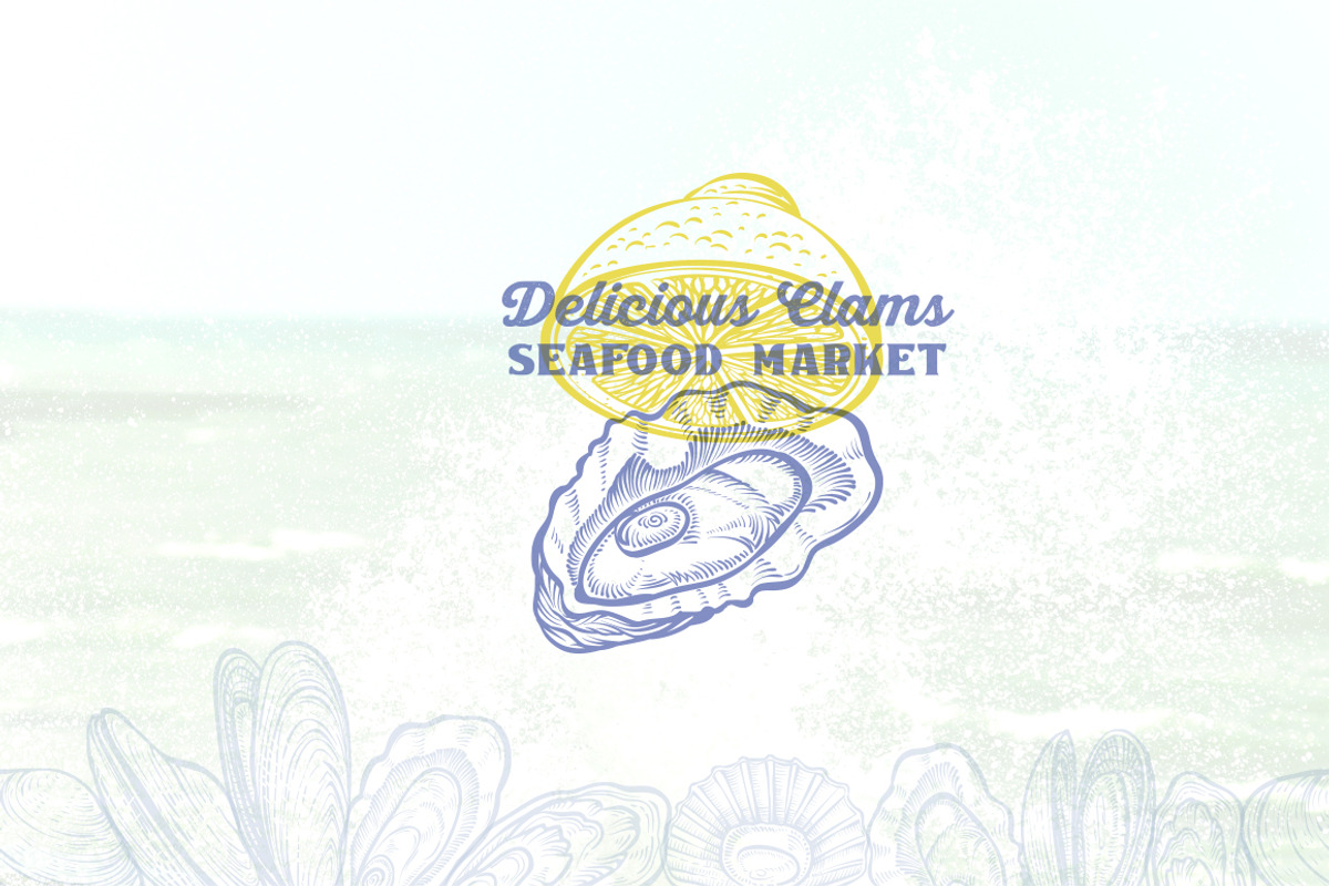 Vector sketch of Shellfish & Oysters, an Object Graphic by Aquatinta (Photo 9 of 11)