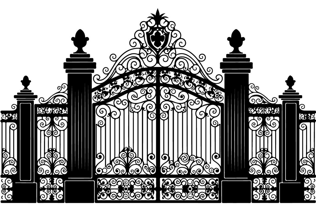 Decorative Iron Gate Bundle, a Decorative Illustration by Designer_Momina (Photo 14 of 26)