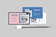 Desktop Screen Website Mockup, a Device Mockup by Graphiculon (Thumbnail 5 of 11)