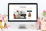 Feminine WordPress Theme | Vivienne, a WordPress Template by Hello Chic Designs (Thumbnail 4 of 4)