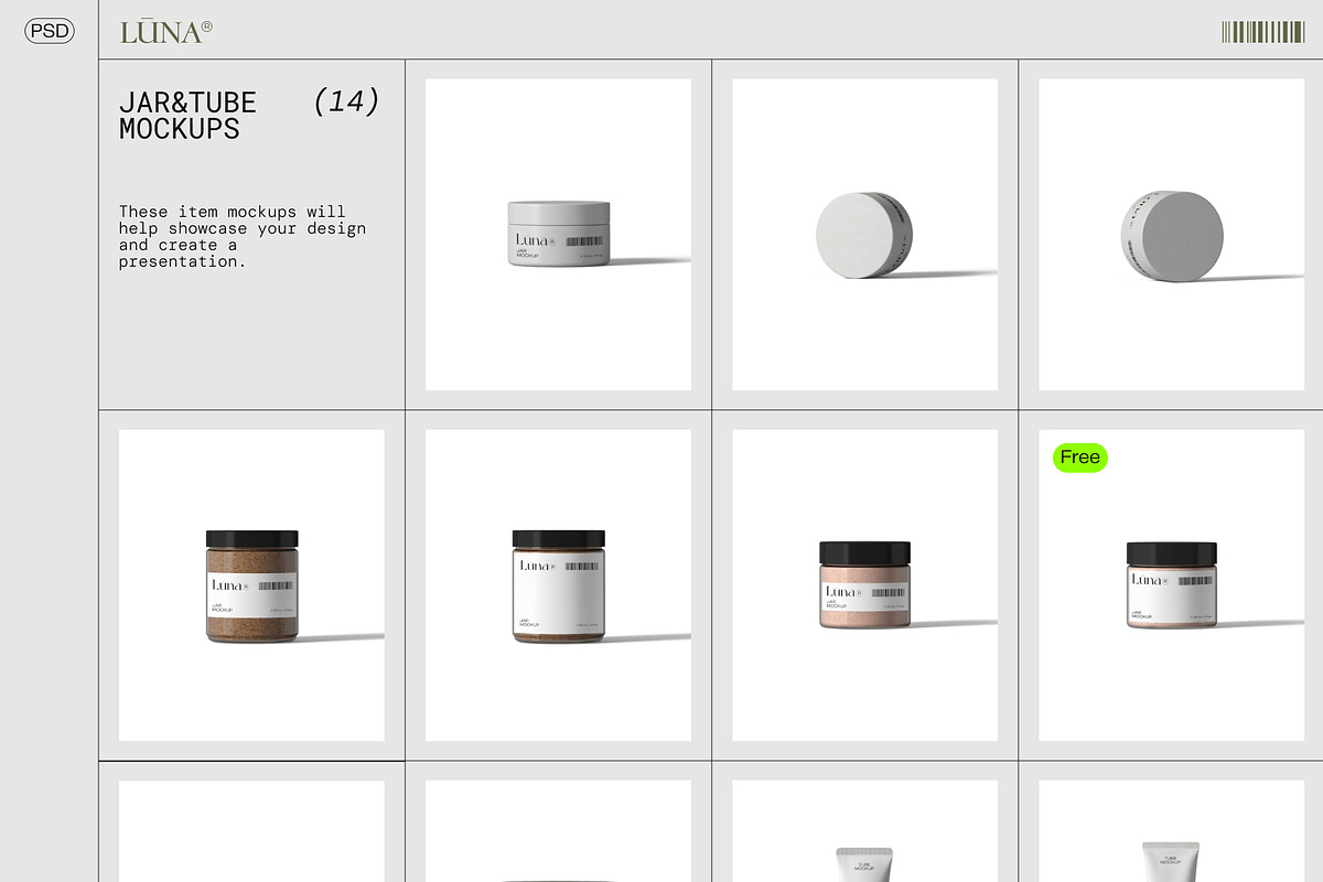 (147) Cosmetics mockups - part 2, a Packaging Mockup by Creatoom (Photo 11 of 17)