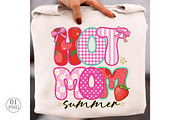 Hot Mom Summer PNG, an Illustration by Libby Wishes (Thumbnail 1 of 4)