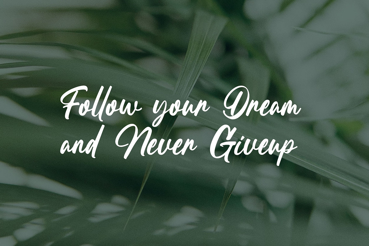Melatica Modern Handwritten Font, a Script Font by RantautypeStudio (Photo 17 of 20)