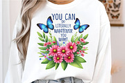 Vintage Flowers Sublimation Quotes, an Illustration by SinaCreation (Thumbnail 7 of 19)