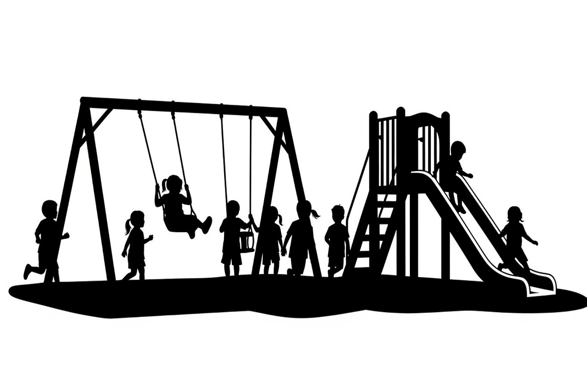50 Kids Playground Silhouette Bundle, an Illustration by Gfx_Store (Photo 14 of 51)