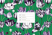 Luxury Tulipan Floral Seamless Print, a Pattern Graphic by TSTUDIO (Thumbnail 3 of 10)