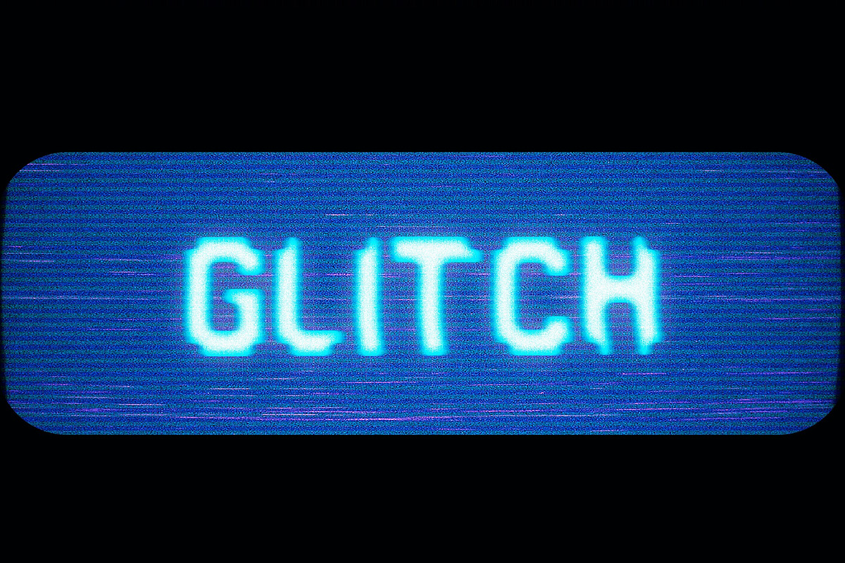 VHS Glitch Retro Screen Mockup, a Layer Style Add-On by studiogstock (Photo 3 of 3)