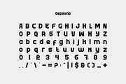 Gepsona - Bold Font, a Sans Serif Font by Iqsiart Studio (Thumbnail 6 of 6)