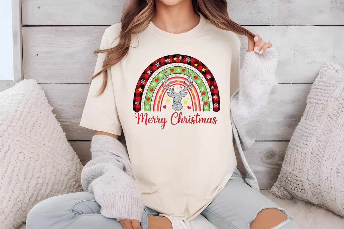 Merry Christmas Rainbow Sublimation, an Illustration by Libby Wishes (Photo 2 of 6)
