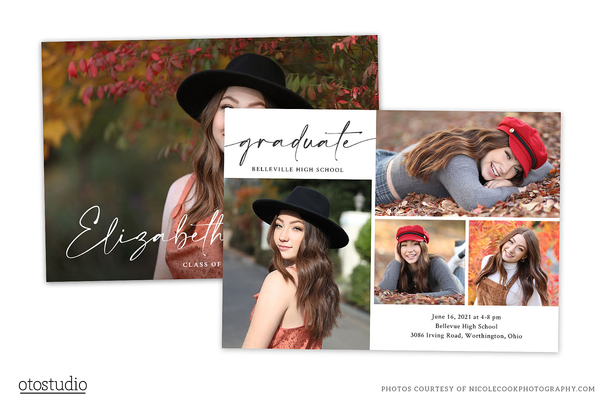 Graduation Card Template 2021 Senior, a Card Template by OtoStudio (Photo 2 of 2)