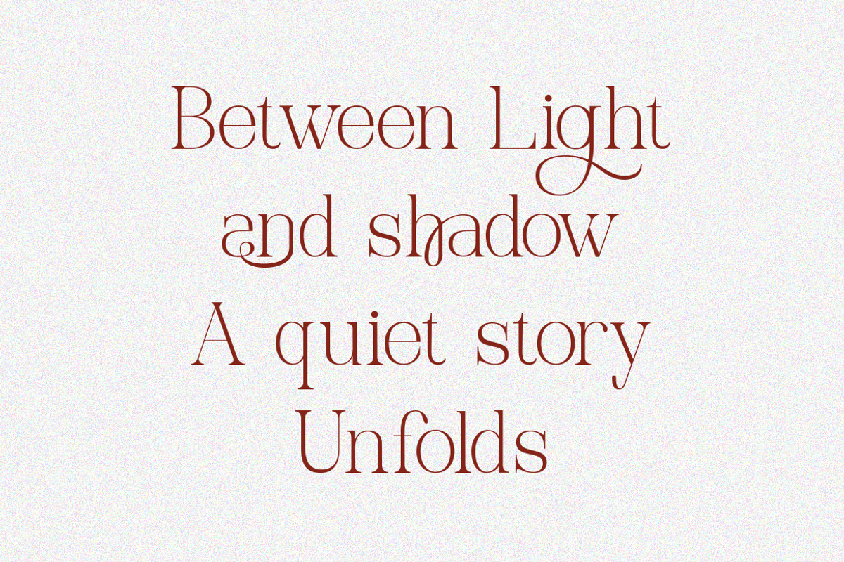 Miregle Modern Elegant Serif Font, a Serif Font by Rasio Studio (Photo 7 of 11)