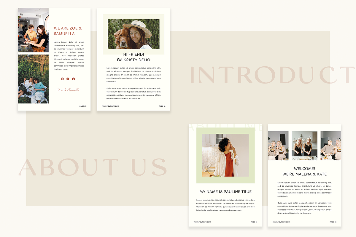 Cookbook Template | Canva, a Magazine Template by Ralony (Photo 3 of 10)