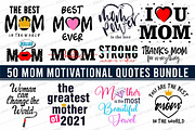 Mothers Day SVG Design Bundle, an Object Graphic by D2PUTRI (Thumbnail 11 of 27)