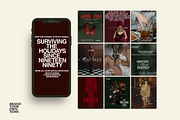 WINTER HOLIDAY Christmas Canva Temp, a Templates & Theme by BYOTstudios (Thumbnail 4 of 11)