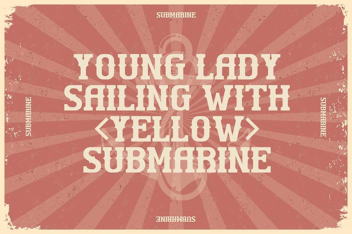 SUBMARINE Display Font, a Sans Serif Font by Storytype Studio (Photo 5 of 15)