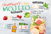 Strawberry Milkshake Font, a Sans Serif Font by Quirky Queen Media (Thumbnail 2 of 6)