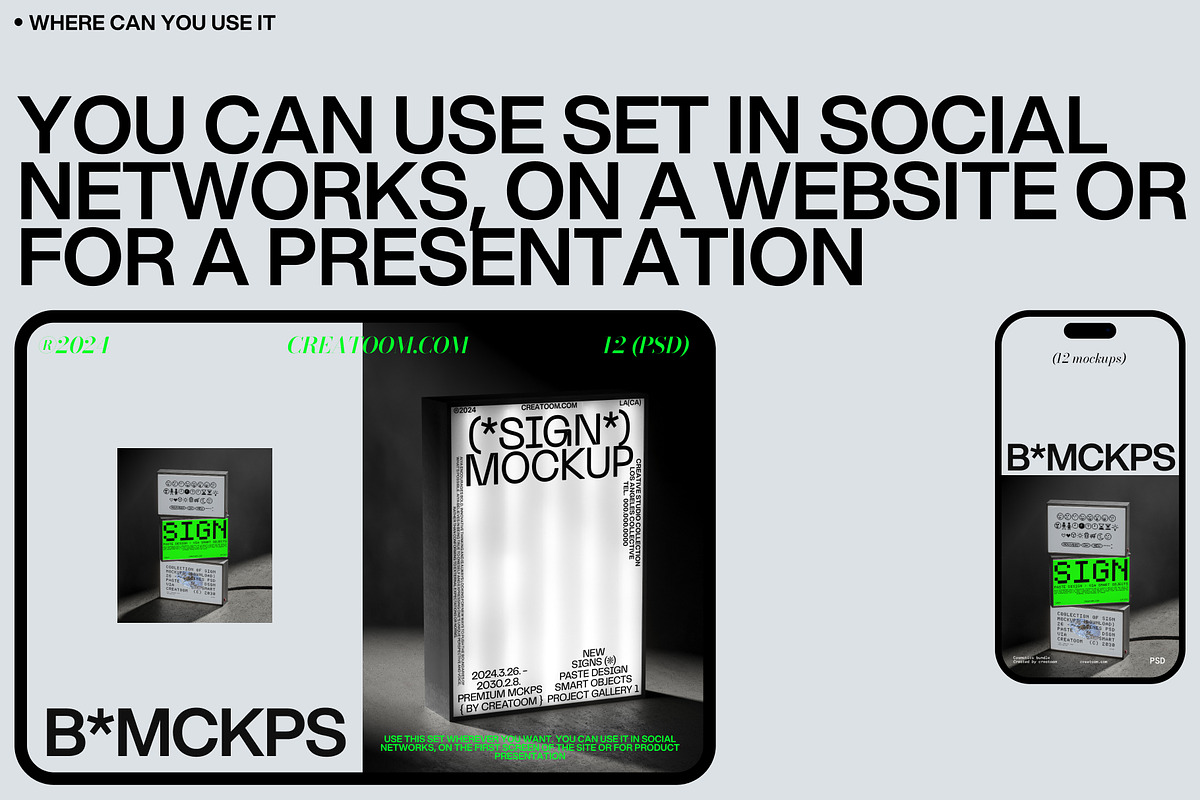 Boards mockups, an Advertising Mockup by Creatoom (Photo 9 of 11)