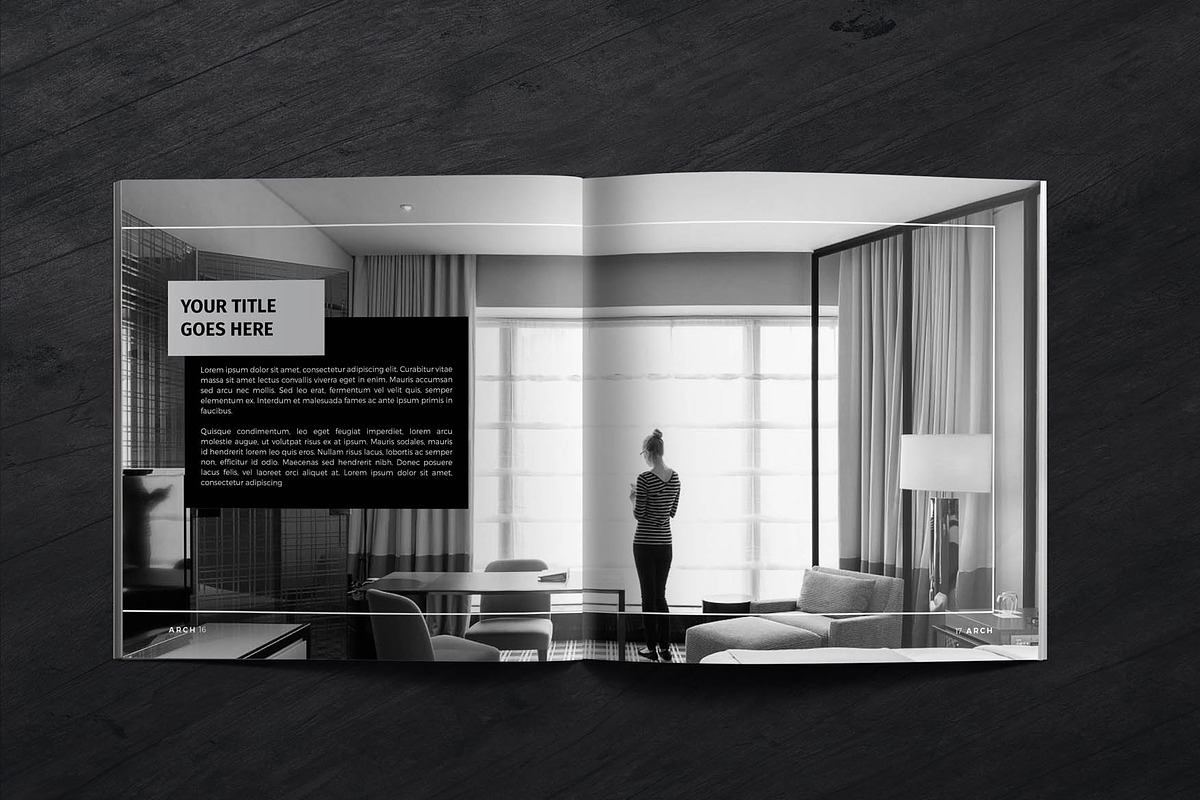 Square Architecture Brochure, a Brochure Template by New Lines (Photo 4 of 13)