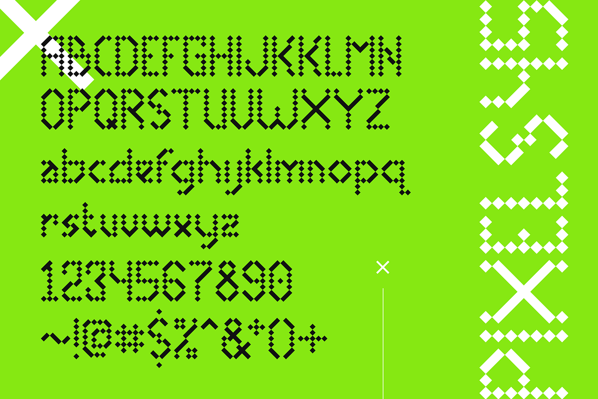 Pixels45, a Sans Serif Font by ghozai studio (Photo 2 of 7)