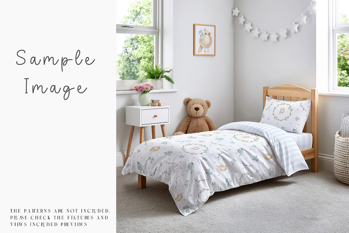 Toddler Bedding Mockups, a Household Mockup by mock-ups (Photo 7 of 20)