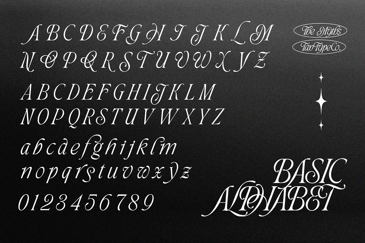 TAN - THE MYTHS, a Font by TanType (Photo 13 of 16)