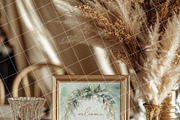 Boho 8x10 table sign number mockup, an Advertising Mockup by Blush Roses Print (Thumbnail 6 of 8)