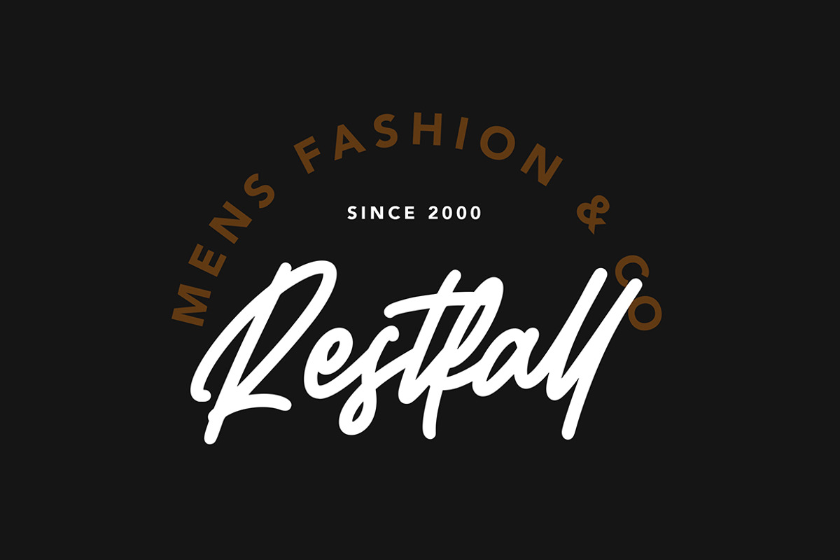 Whatfords - Monoline Script Font, a Script Font by AQR Studio (Photo 6 of 11)