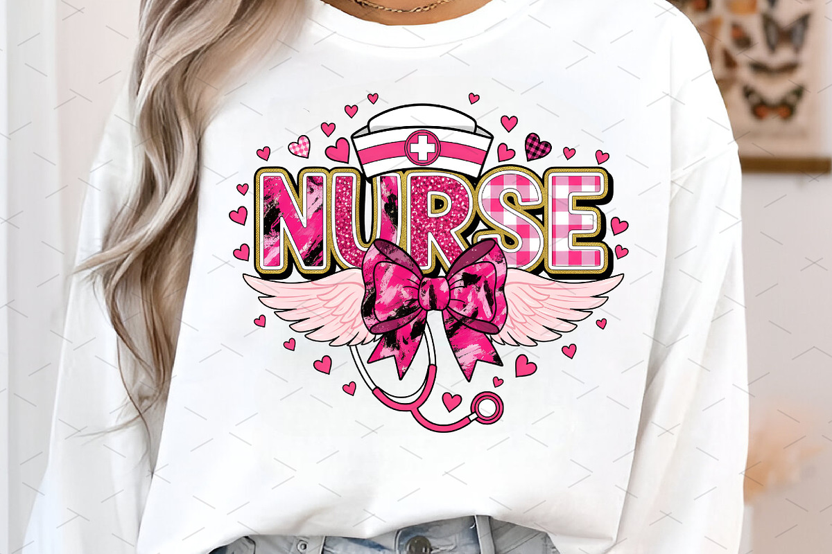 Nurse Valentine Png, an Illustration by Libby Wishes (Photo 2 of 8)