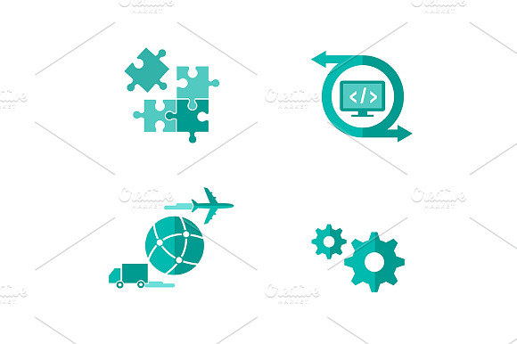 Shipping Software Icons