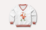 Silly Christmas Goose Clipart, an Animal Illustration by JulzaArt (Thumbnail 4 of 6)