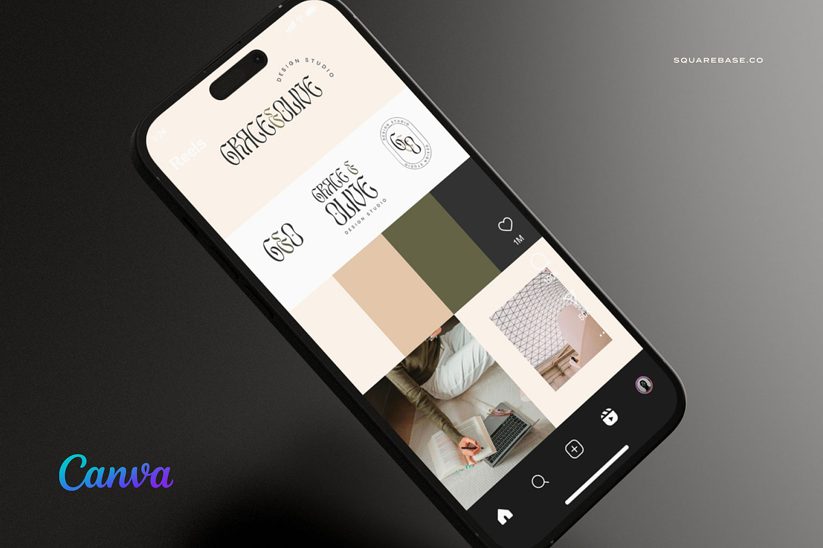 Customisable Brand Boards, a Social Media Template by Squarebase Templates (Photo 2 of 4)