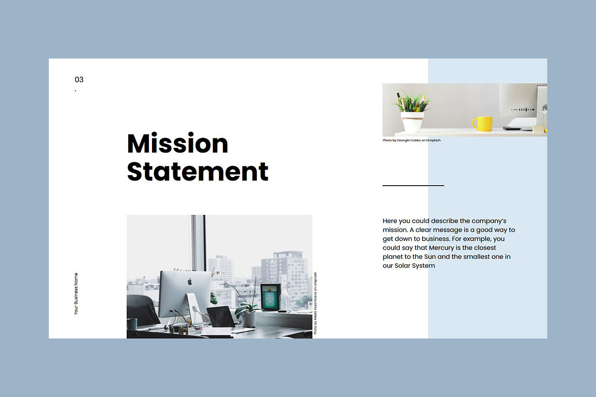 Investment Business Plan, a Presentation Template by Revoltan Studios (Photo 3 of 9)