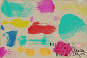 Messy Watercolor Splodge PS Brushes, a Brush Add-On by Clikchic Designs (Thumbnail 3 of 4)