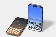 Mobile Apps Mockup, an iPhone Mockup by Permadi Creative (Thumbnail 4 of 5)