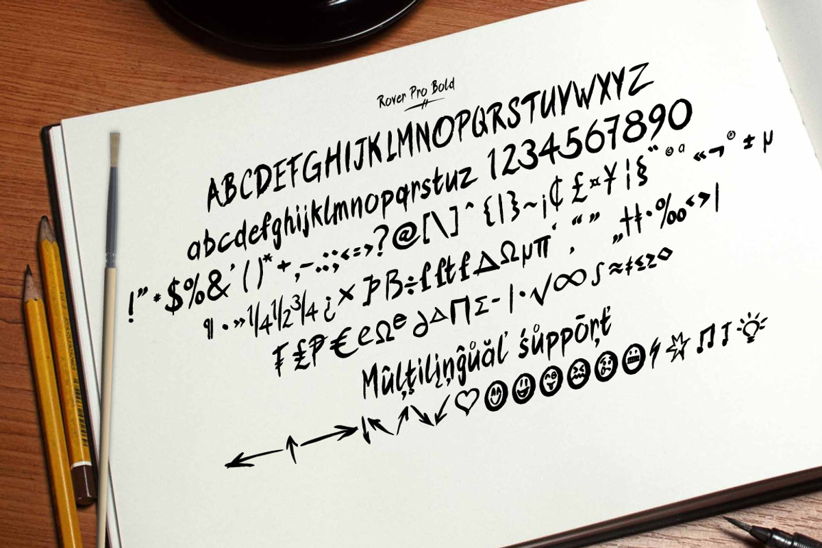50% off Rover Pro, a Handwritten Font by Fontforecast (Photo 11 of 14)