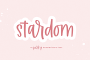Stardom | Handwritten Font, a Script Font by KA Designs (Thumbnail 1 of 9)