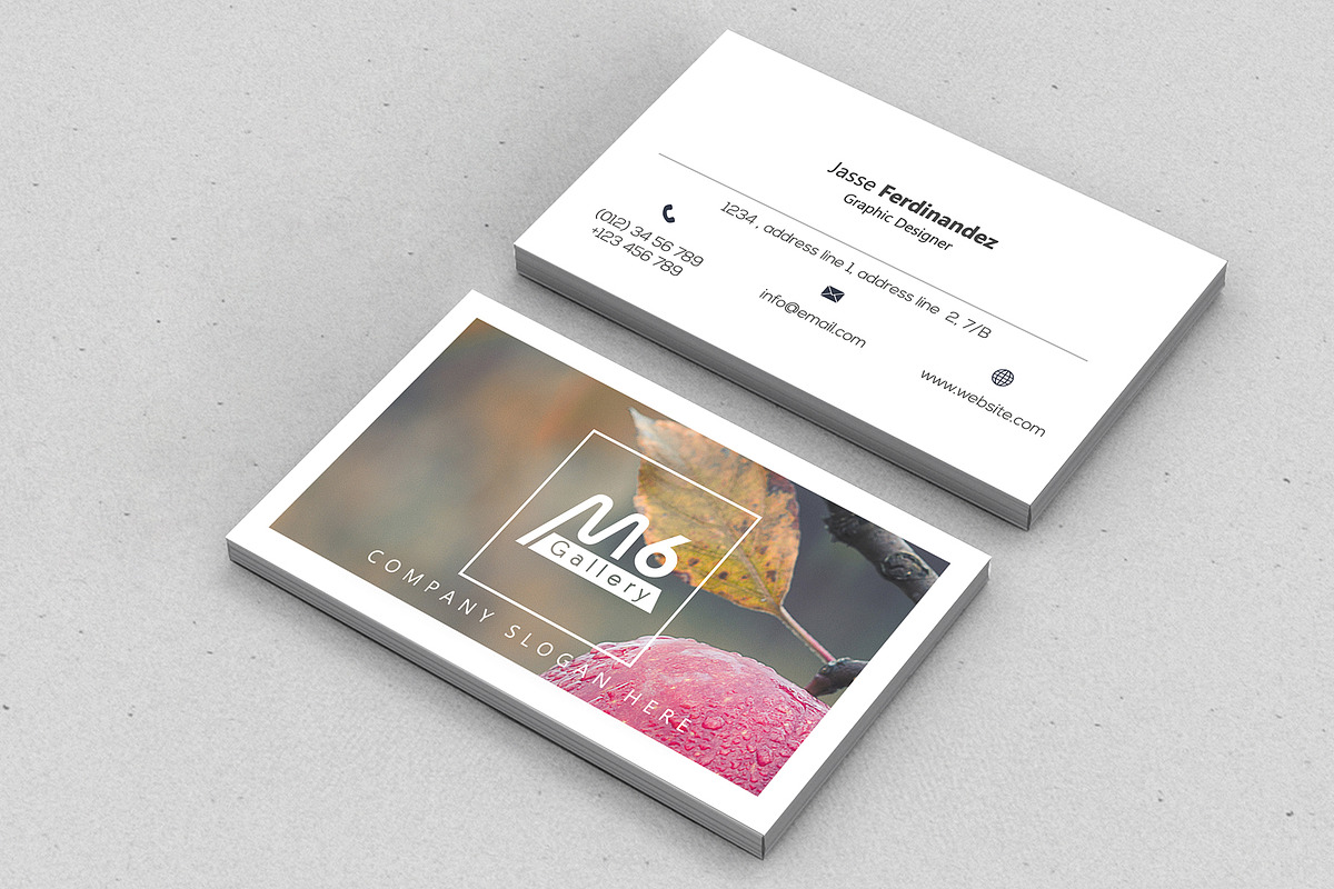 Unique 50 Business Card Bundle, a Business Card Template by M6 Gallery (Photo 63 of 151)