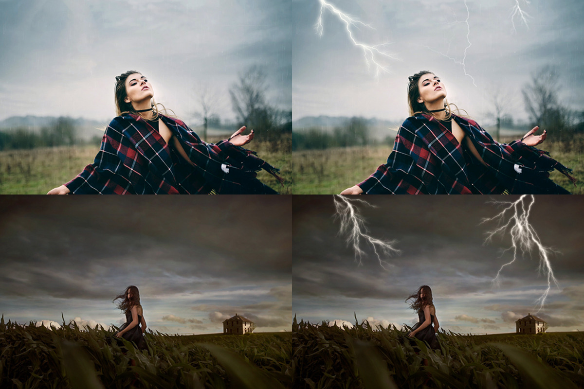 Lightning Overlay, an Object Graphic by VligCreativeStudio (Photo 2 of 4)