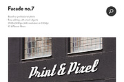 50 sign facade signboard logo mock, a Product Mockup by PrintPixel (Thumbnail 9 of 53)