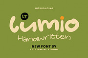 LT Lumio - Handwritten Font, a Handwritten Font by Lettermine (Thumbnail 1 of 10)