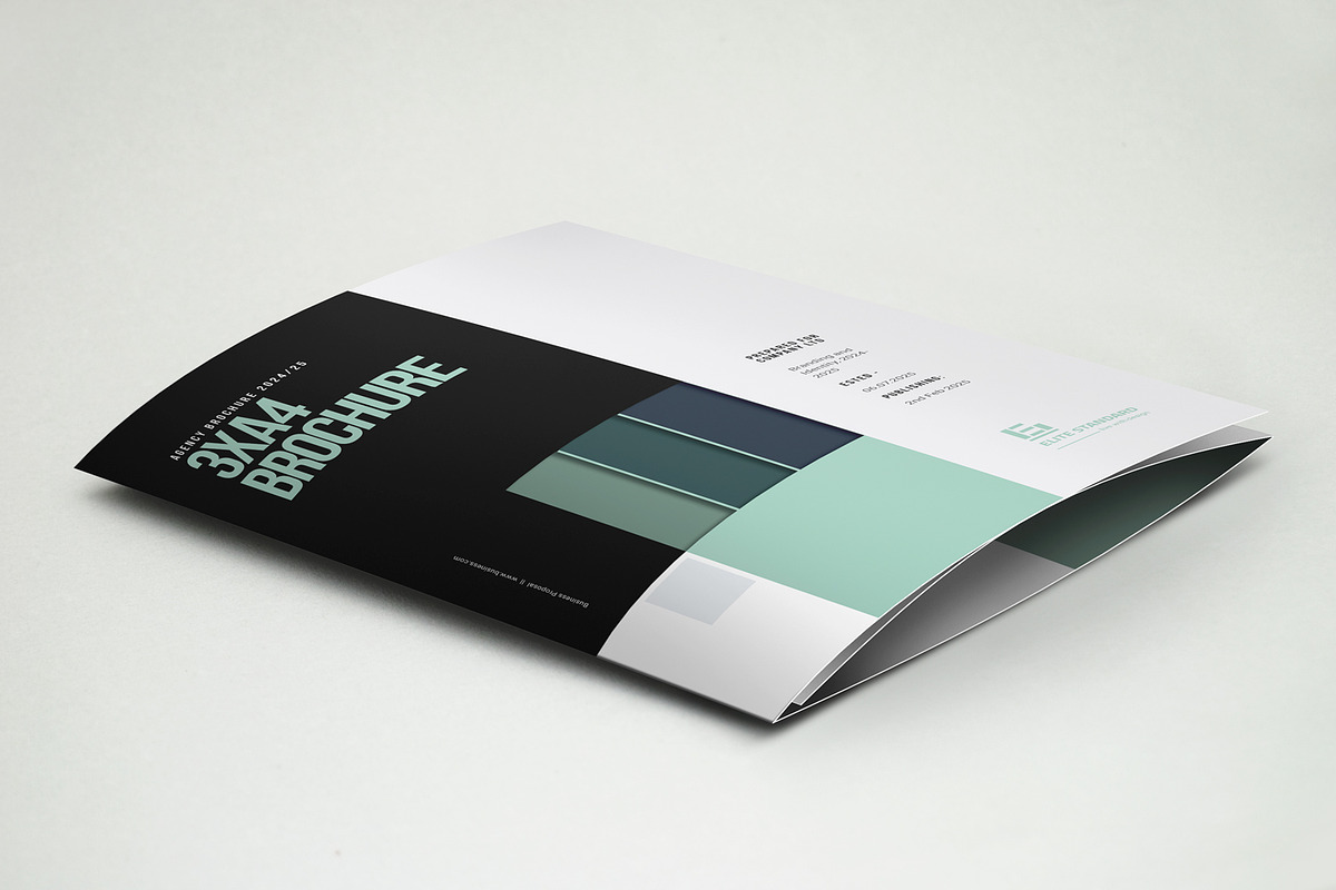 3xA4 Trifold Brochure, a Brochure Template by Elite_Standard (Photo 4 of 7)