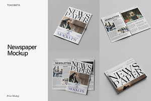 Newspaper Mockup